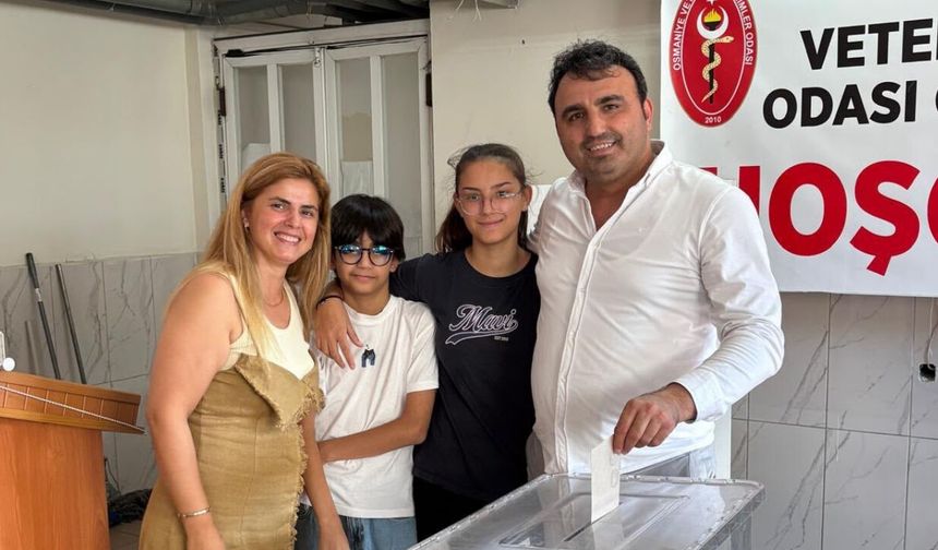 Osmaniye Veteriner Hekimler Odası’nda Seçim Sonuçlandı