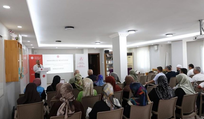 Osmaniye’de Manevi Rehberlik İçin Önemli Buluşma