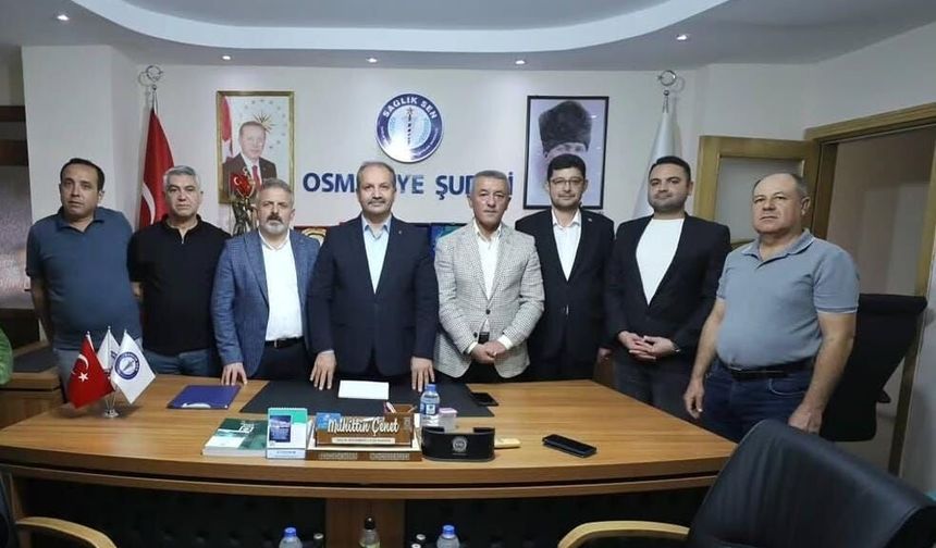 Sağlık-Sen Osmaniye Şubesi’nde İstişare Toplantısı