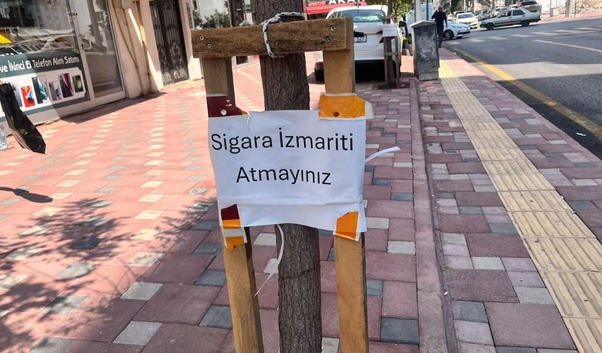 Osmaniye’de Uyarıyı Göre Göre Ağacın Dibini Küllük Yaptılar!