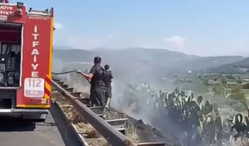 TAG Otoyolu'nda Korkutan Yangın! Ekipler Seferber Oldu, Sürücülere Kritik Uyarı Geldi