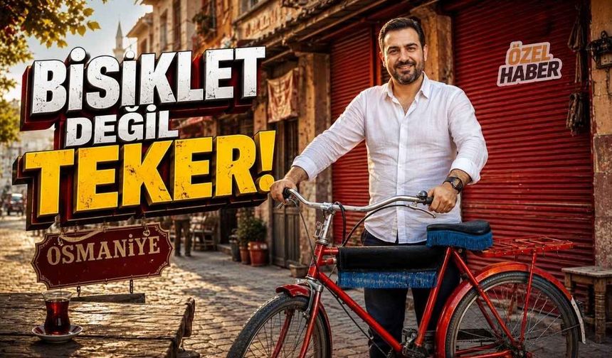 Osmaniye'de Teker, Başka İllerde Bisiklet!