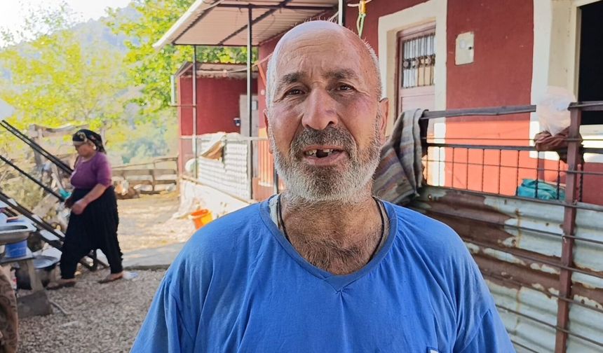 Kozan’daki Yangından Önce Görüntülenen Yeşil Orman Siyaha Büründü