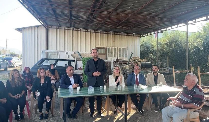 Yeni Parti Heyetinden Düziçi İlçe Başkanlığına Ziyaret