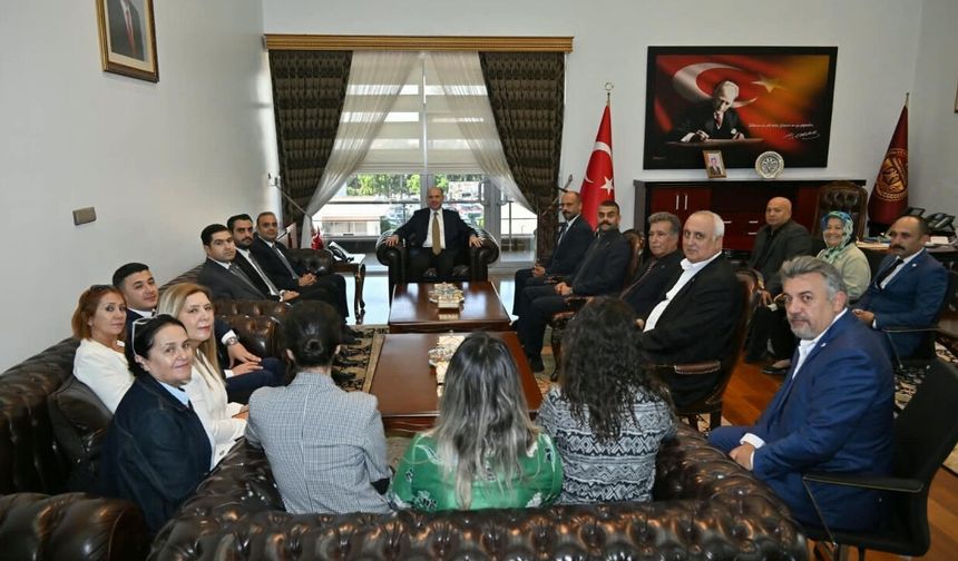 Yeni Parti Osmaniye Teşkilatından Vali Serdengeçti’ye Ziyaret