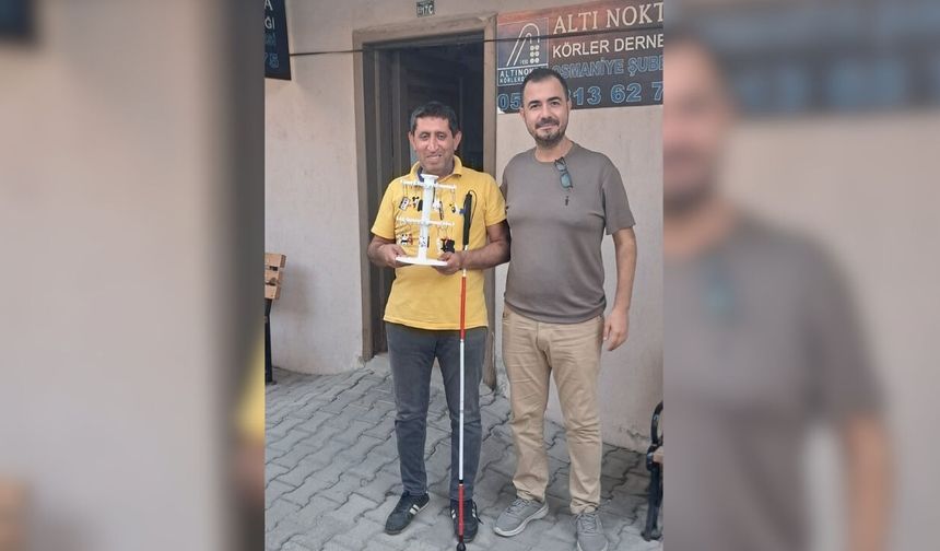 Zafer Partili Ertuğ, Osmaniye’de Görme Engellilerin Sorunlarını Dinledi