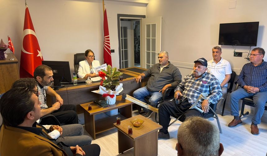 7 Ocak Engelliler Spor Kulübü ve Derneği’nden CHP yönetimine ziyaret