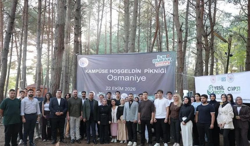 AK Parti Gençlik Kolları, Osmaniye’de Üniversiteli Gençlerle Piknikte Buluştu