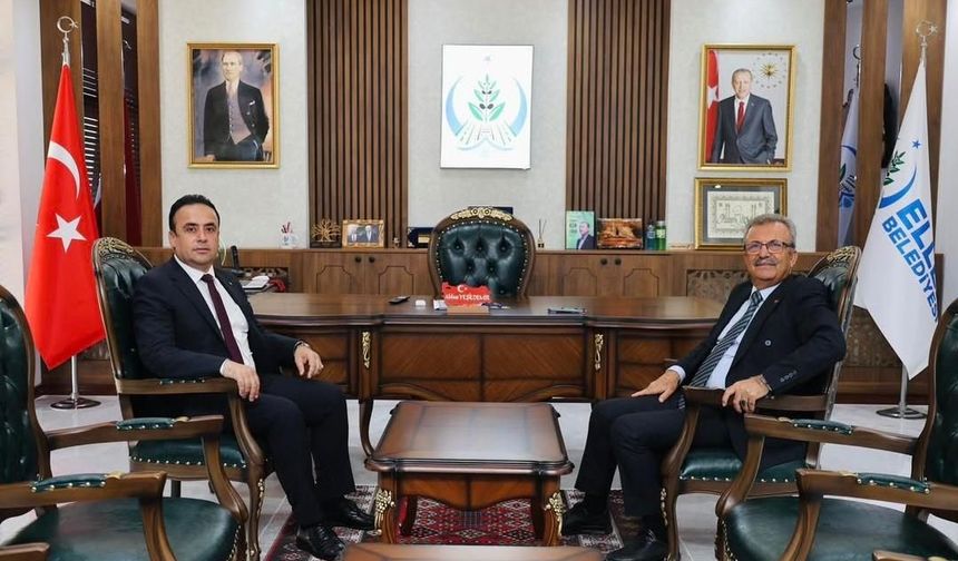 Böcekli Belediye Başkanı İbrahim Çerçi’den Yeni Belediye Hizmet Binasına Ziyaret