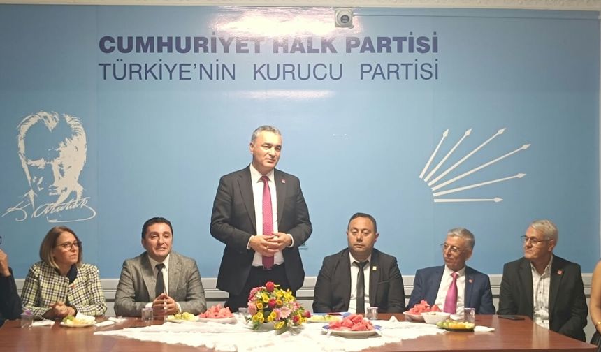 CHP Sözcüsü Müslüm Sarı Osmaniye’de: "Parti Adeta Üçüncü Kez Kuruluyor"