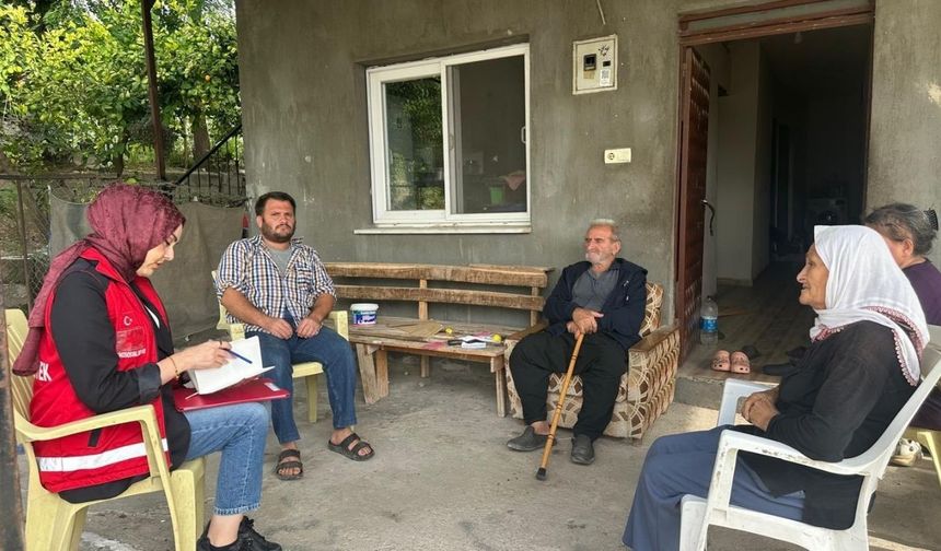 Kadirli’de Engelli ve Yaşlı Vatandaşlara Hane Ziyareti