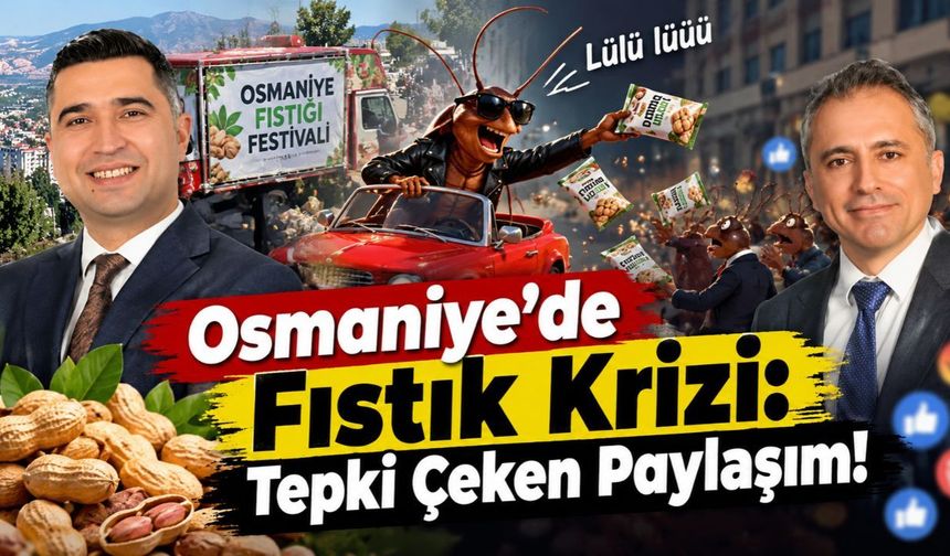 Kadirli Belediye Başkanı’nın "Hamamböceği" Paylaşımına Sert Tepki!