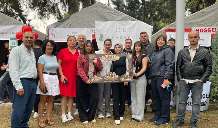 OKÜ'de Kulüp Tanıtım Günlerinin Gözdesi Arkeoloji Standı Oldu