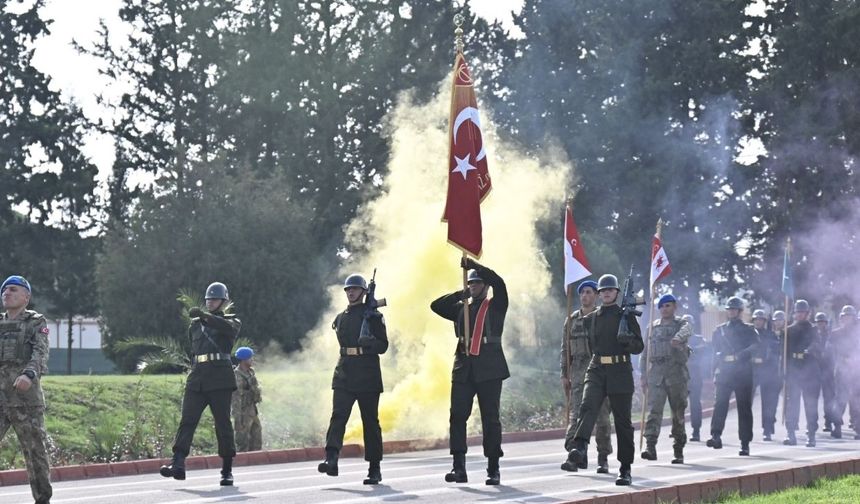 Osmaniye 12. Komando Tugay Komutanlığı Sancağını Teslim Aldı