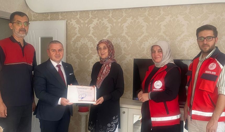 Osmaniye Aile ve Sosyal Hizmetler İl Müdürlüğü’nden Evde Bakım Ziyareti