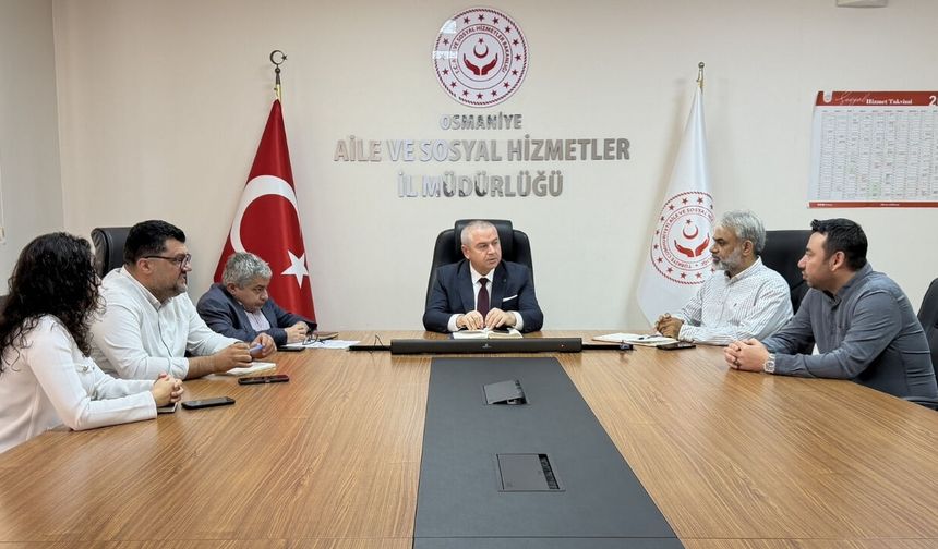 Osmaniye Aile ve Sosyal Hizmetler’de Yeni Hafta Planlaması