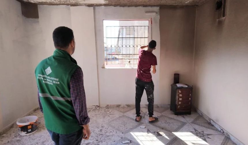 Osmaniye Belediyesi’nden Yangınzede Aileye Sıcak El