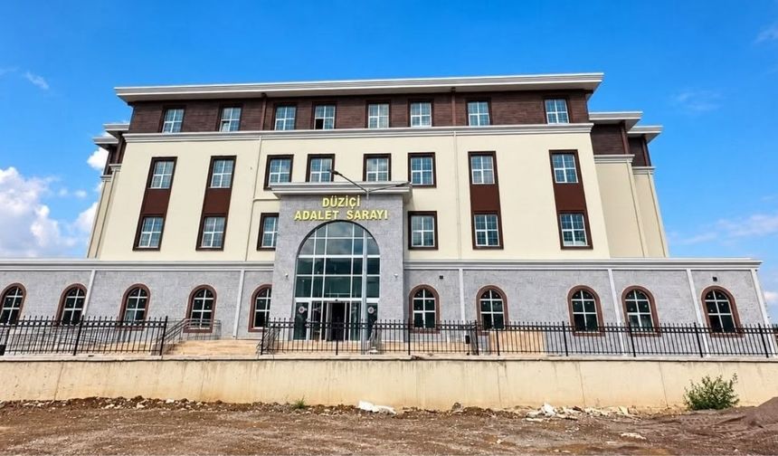 Osmaniye Düziçi Yeni Adalet Sarayı Hizmete Açıldı