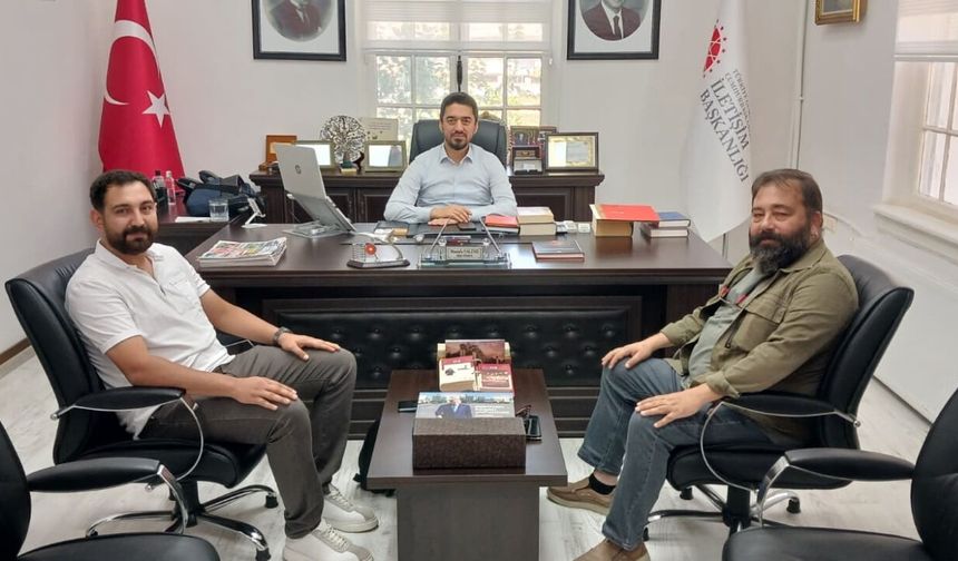 Osmaniye Hasret Gazetesi’nden İletişim Başkanlığı Bölge Müdürü Yalınız’a Ziyaret