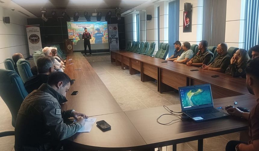 Osmaniye'de Orman Yangınlarına ve Narkotik Suçlara Karşı Ortak Mesai