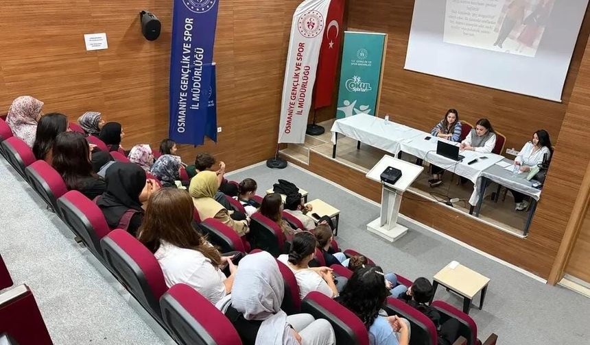 Osmaniye’de Gençlere Sağlıklı İlişkiler Semineri