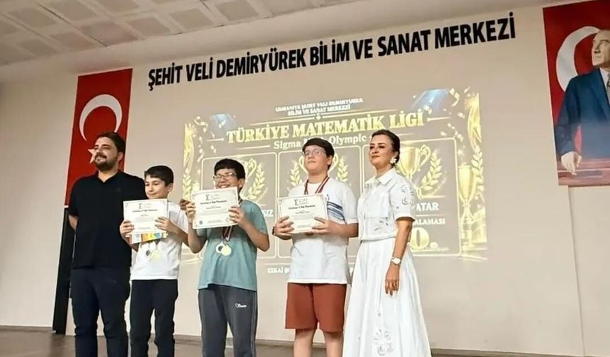 Osmaniye’nin Genç Matematikçileri Ödüllendirildi