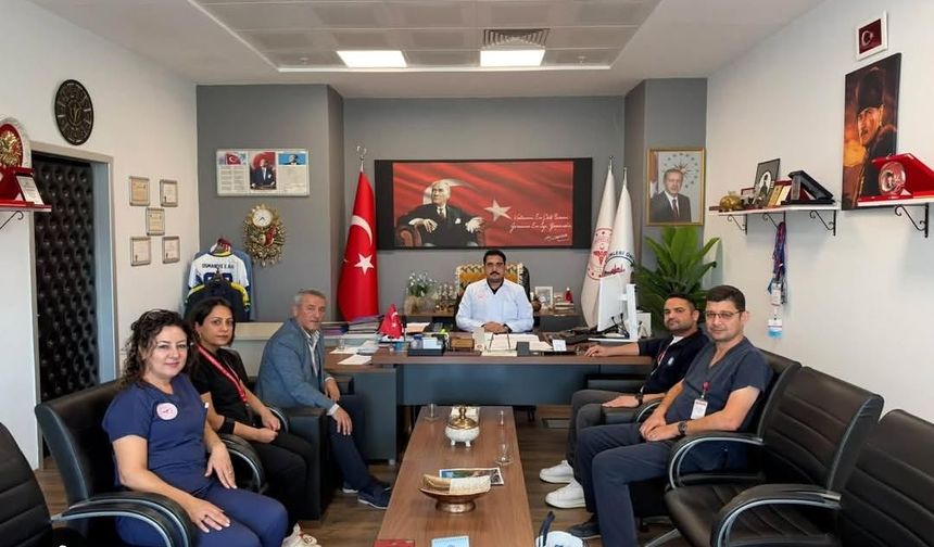 Sağlık-Sen Osmaniye Şubesi’nden Hastane Yönetimine Ziyaret