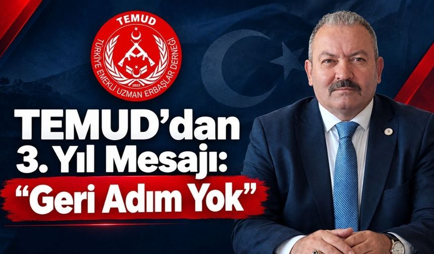 TEMUD 3. Yılında! Genel Başkan Ali Tilkici’den Özlük Hakları ve Kararlılık Mesajı