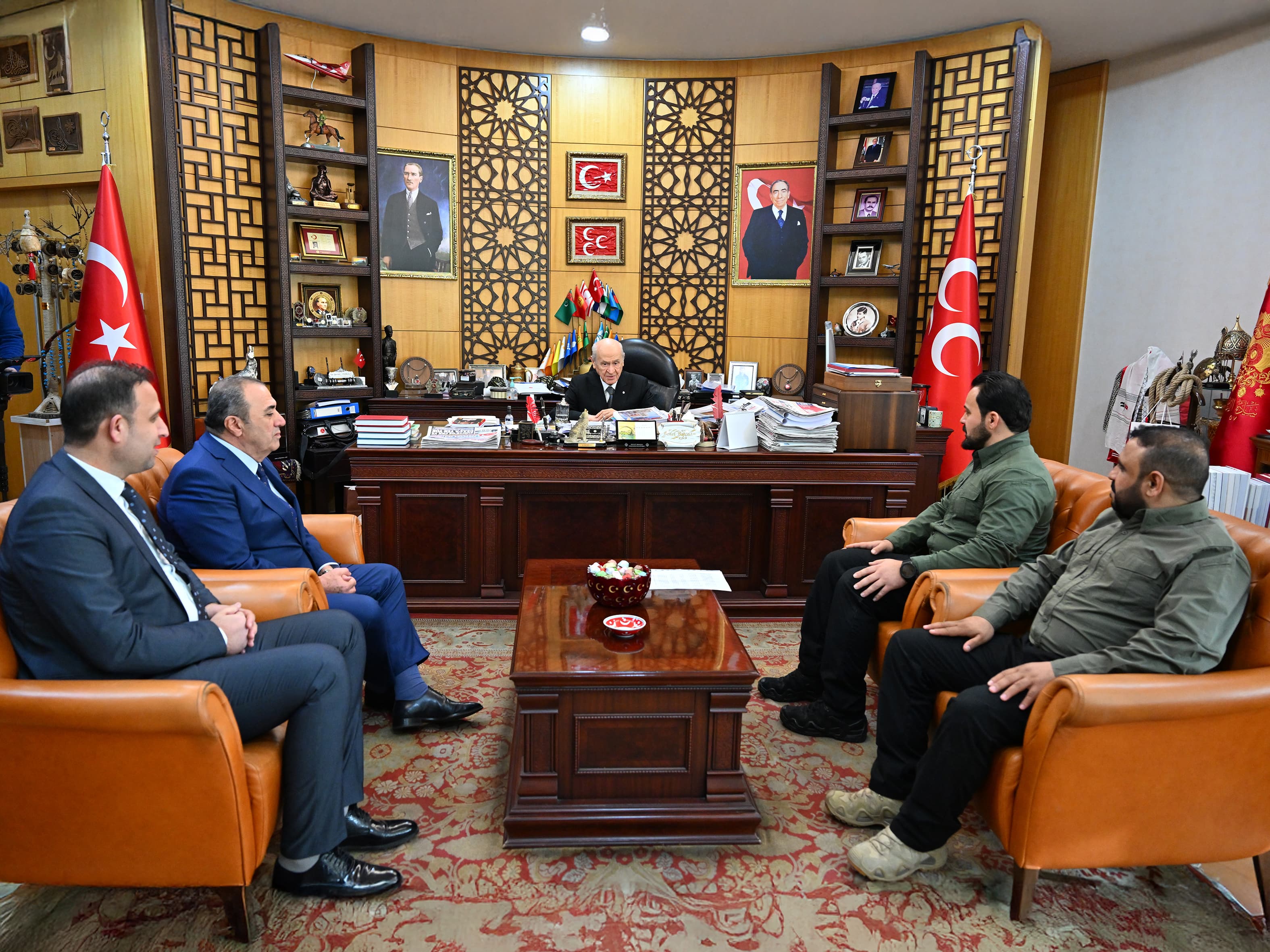 MHP Lideri Dr. Devlet Bahçeli’ye Ziyaret2