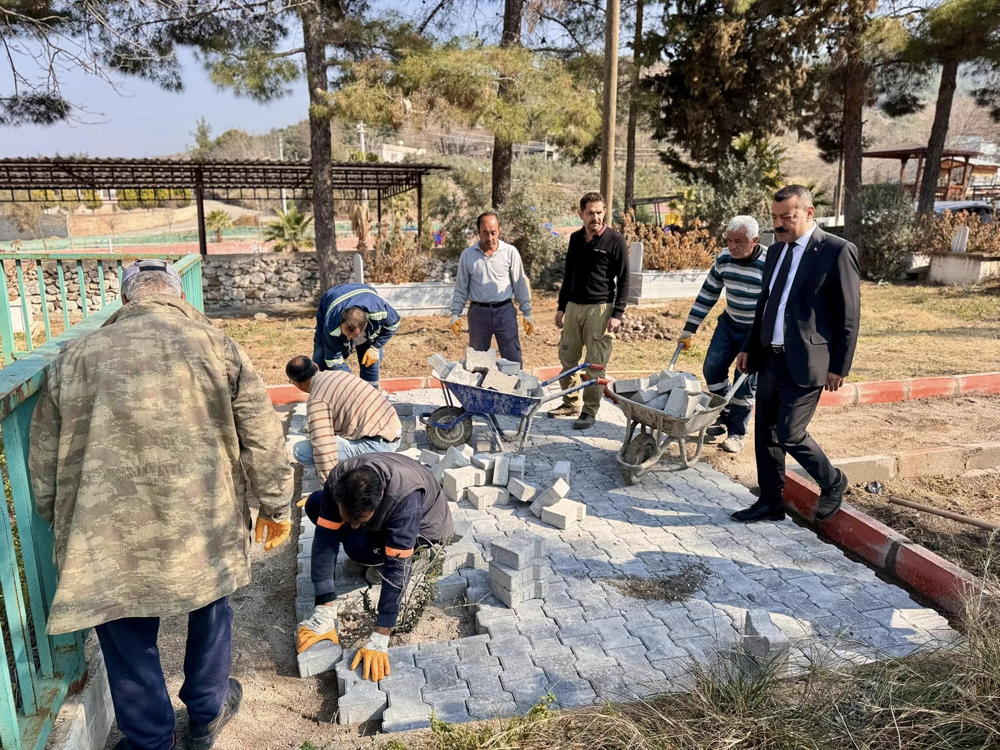 Başkan Ökkeş Aksoy, Yarbaşı’nda Saha Çalışmalarını İnceledi (3)