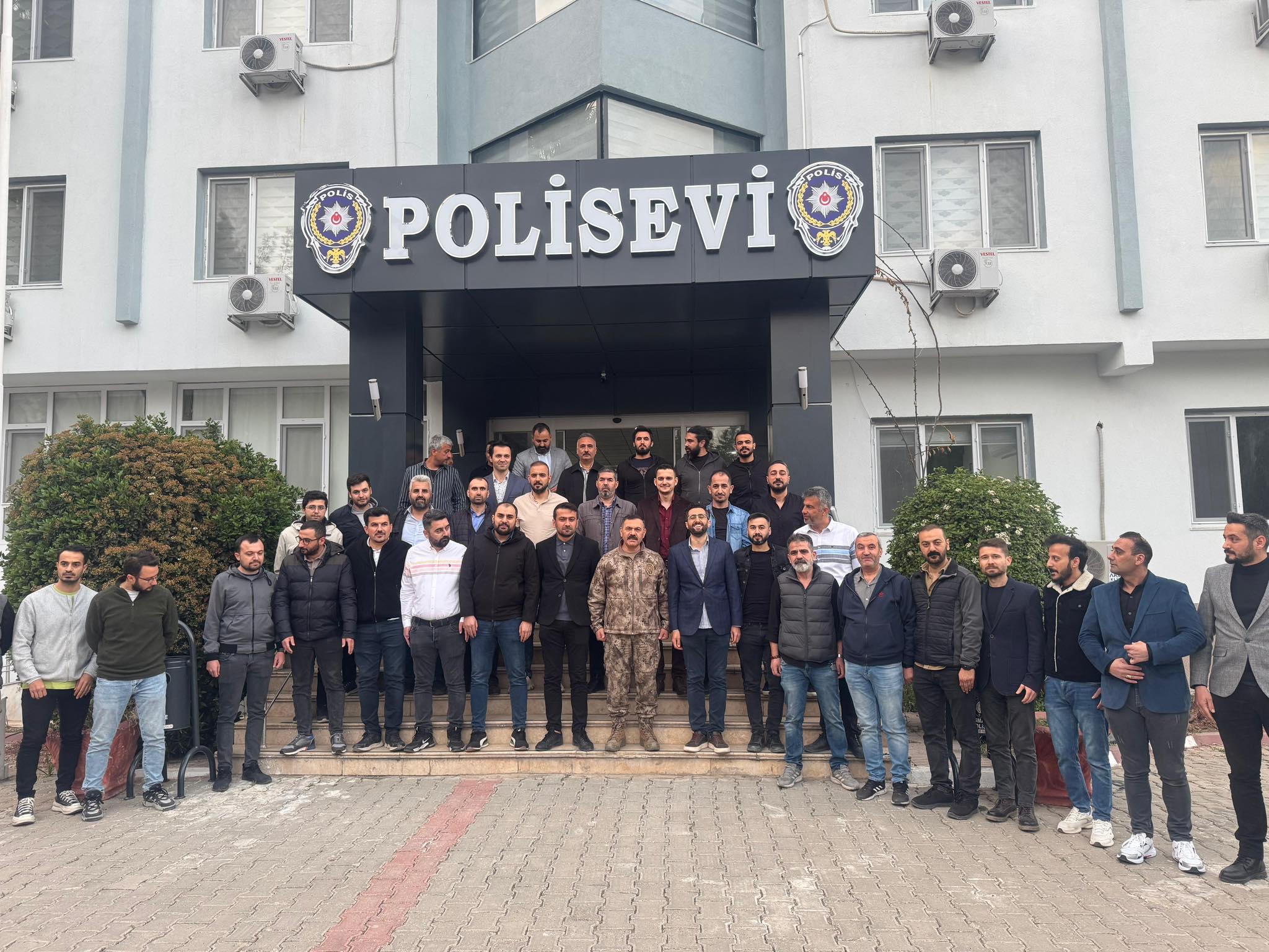 İl Emniyet Müdürü Sarıbuva, Polis Evi İnşaatını İnceledi (2)