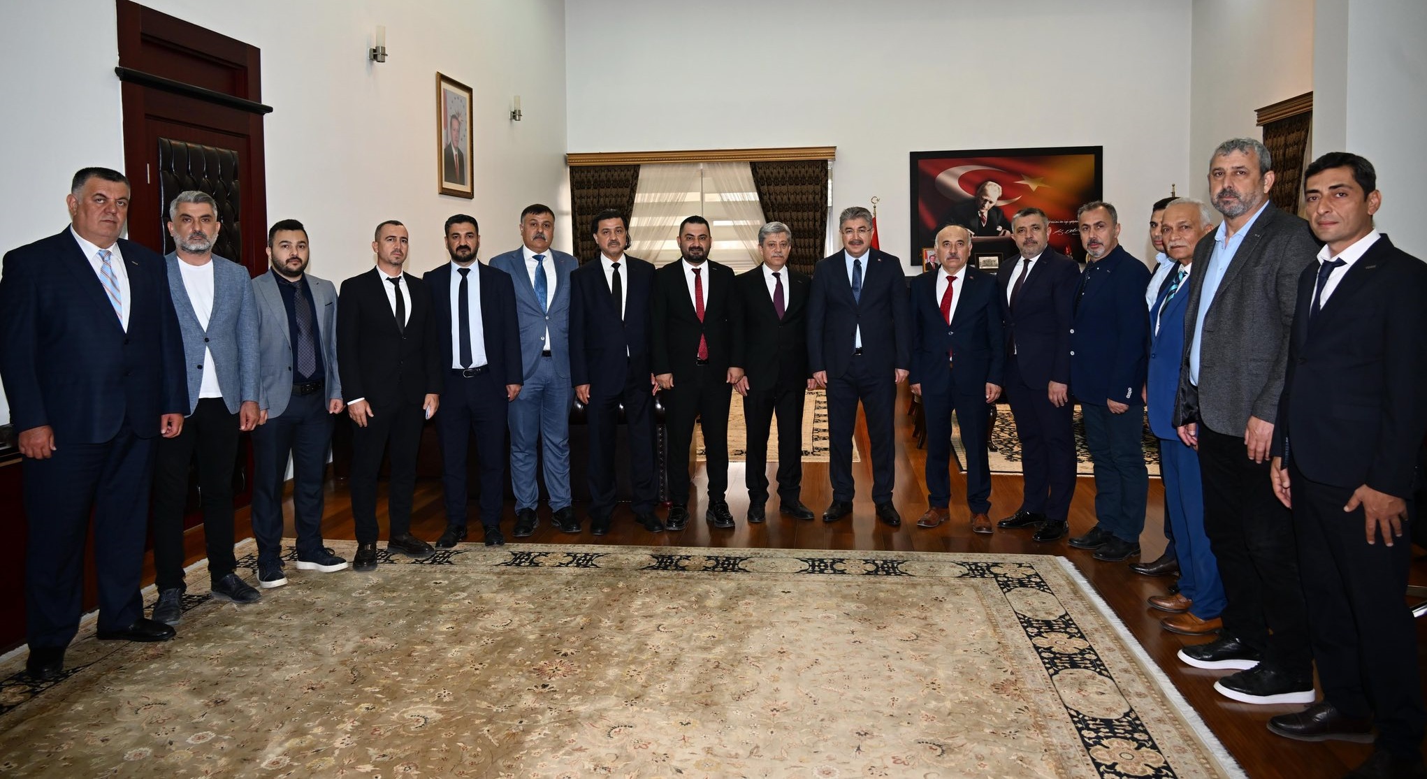 Osmaniye Valisi Erdinç Yılmaz, Türkav Başkanı'nı Ağırladı (1)