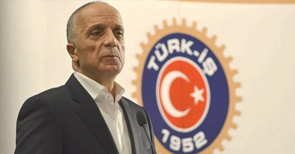 Türk İş Başkanı Ergun Atalay 1 Mayıs Açıklaması