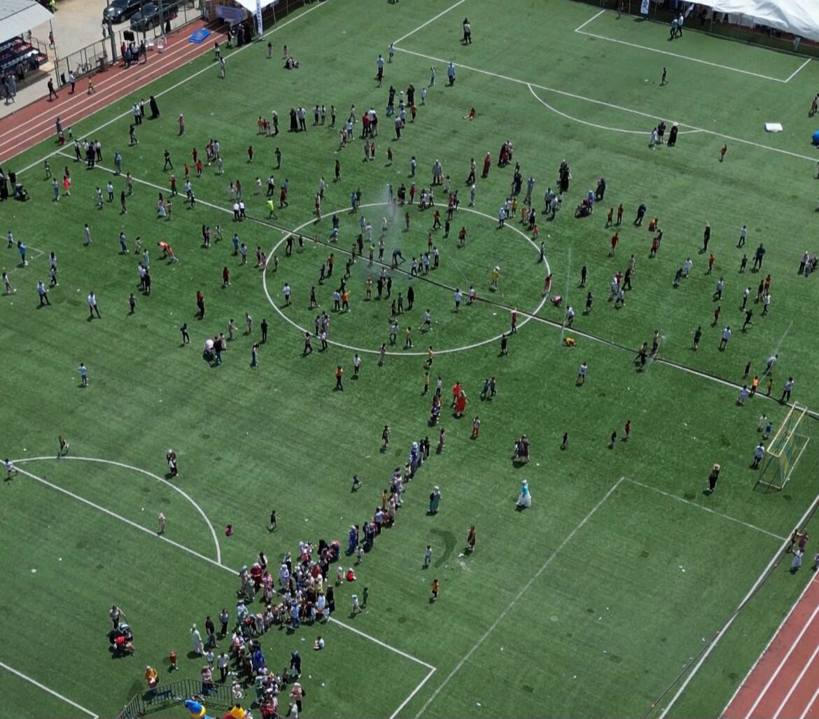 Bahçe’de Geleneksel Çocuk Oyunları Şenliği Coşkulu Geçti (1)