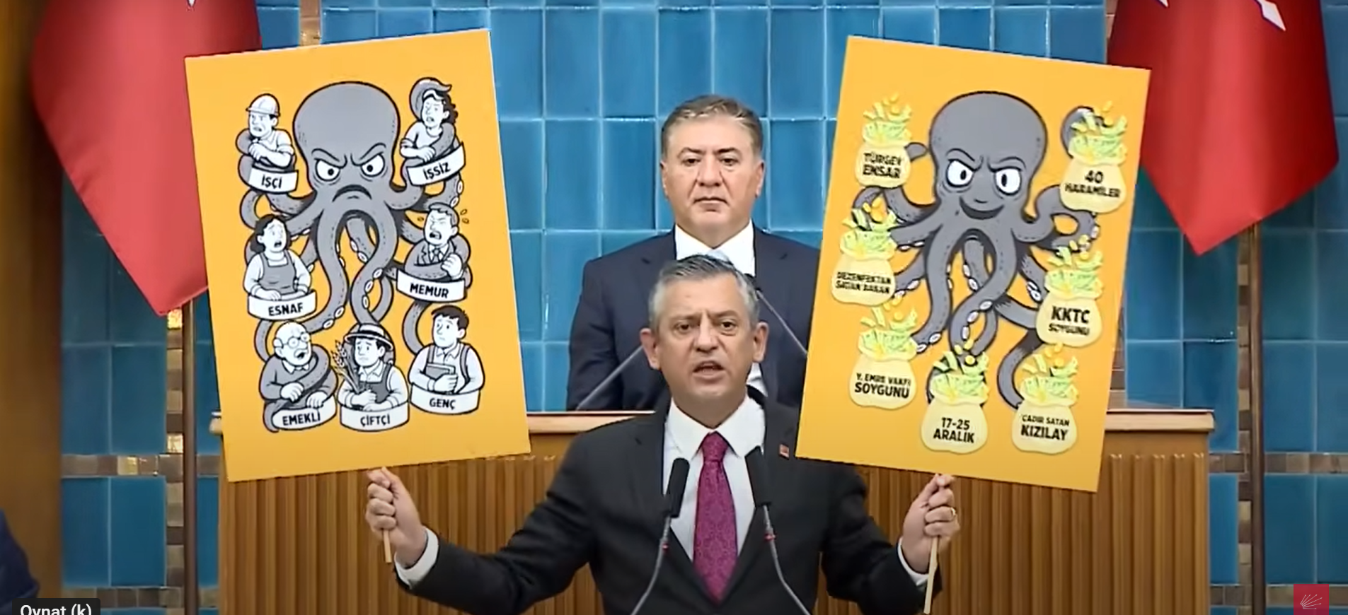 Özgür Özel Ahtapot