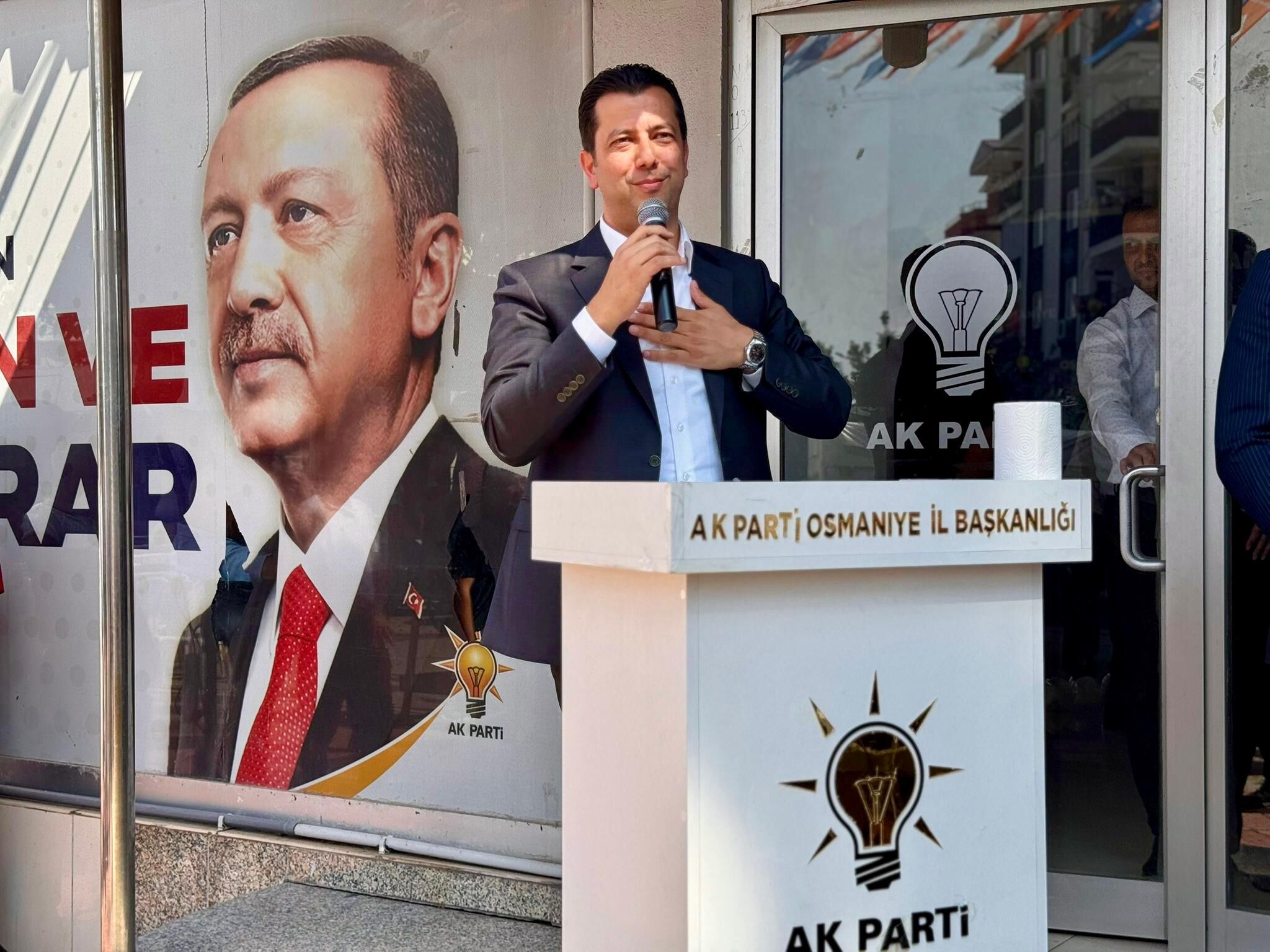 Ismail Kaya Bayramlaşma Ak Parti Osmaniye