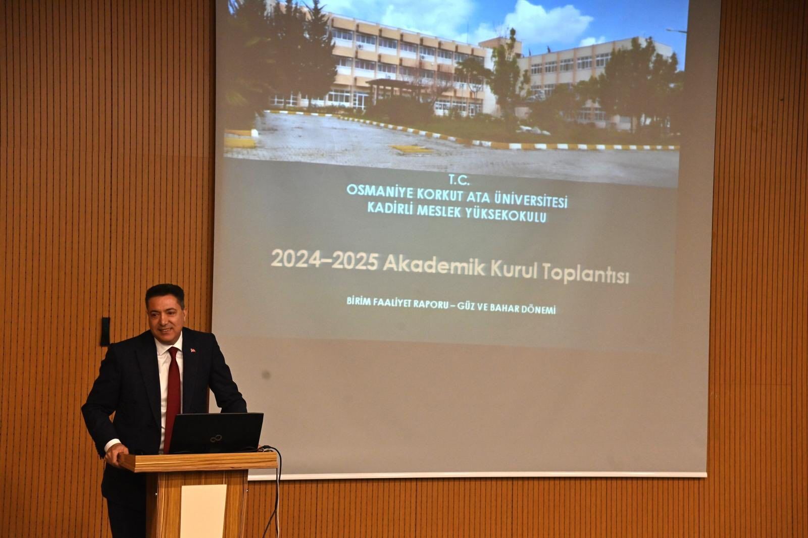 Okü Rektörü Kadirli’de Akademik Kurula Katıldı (2)