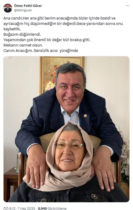 Ömer Fethi Gürer Annesi