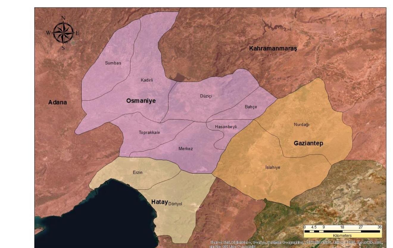 Osmaniye Büyükşehir Oluyor, Sınırları Yeniden Çiziliyor! (2)