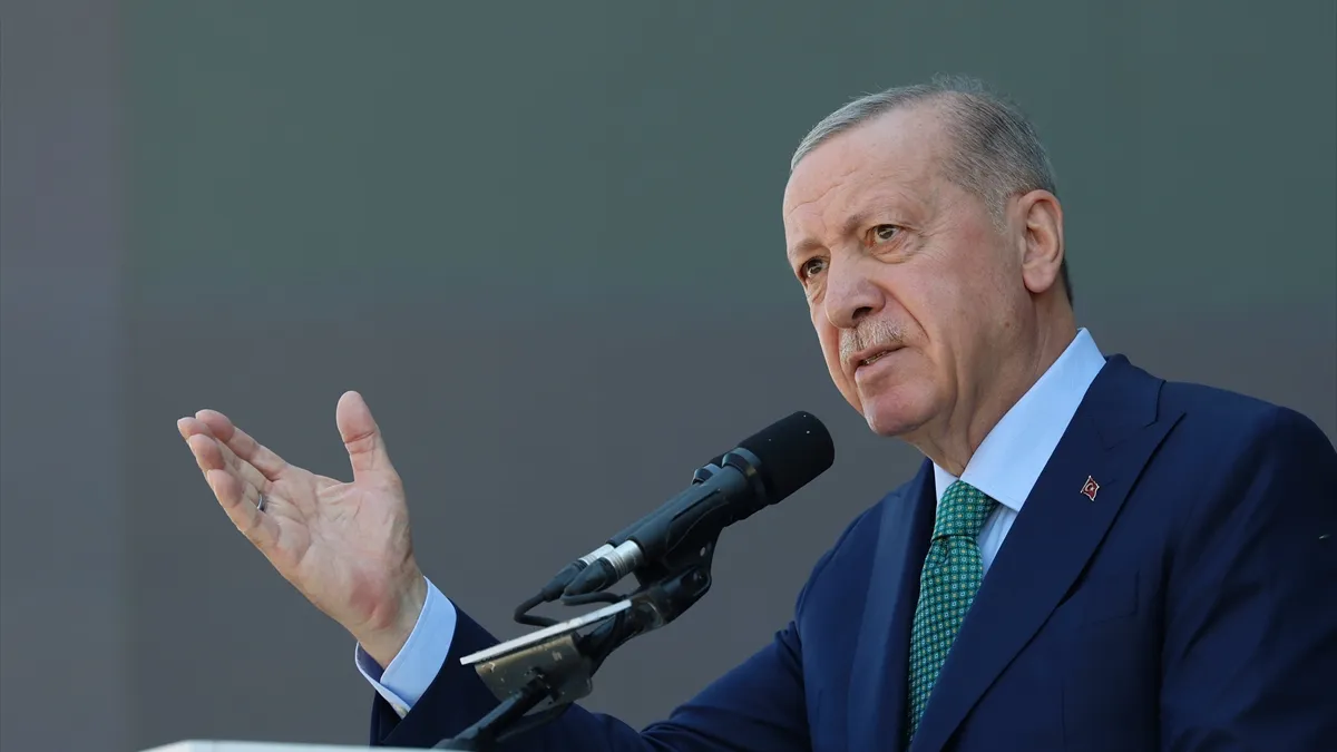 Erdoğandan Lozan Mesajı