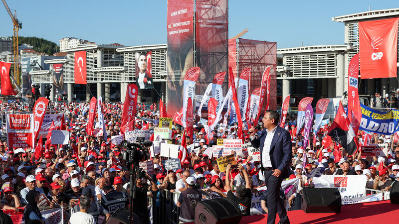 Özgür Özel Chp Mitingi