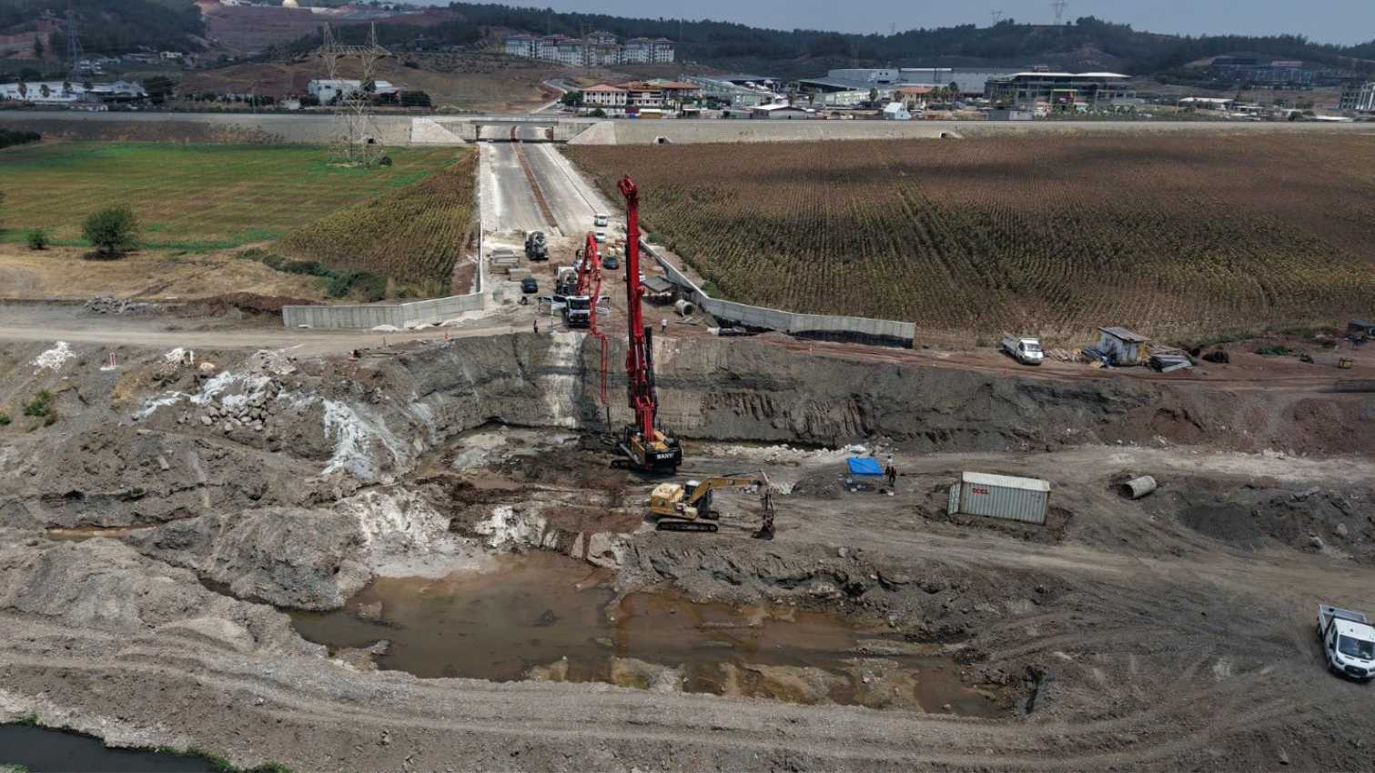 Sebze Hali D400 Yolunda Çalışmalar Devam Ediyor (2)