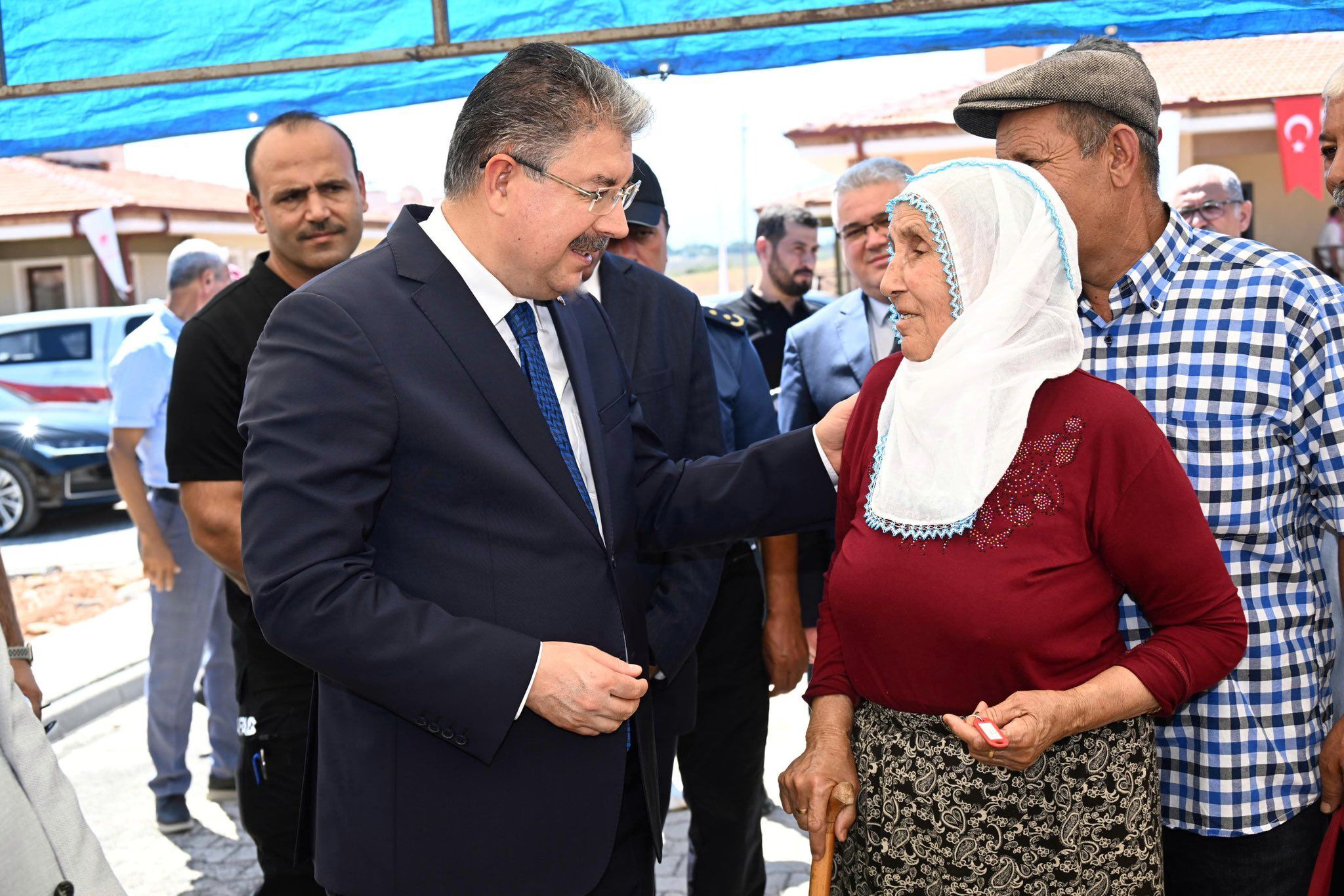 Düziçi Gümüş Köyünde 32 Deprem Konutu Hak Sahiplerine Teslim Edildi 2