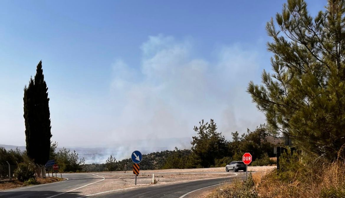 Osmaniye Düziçi Akçakoyunlu Köyü’nde Yangın