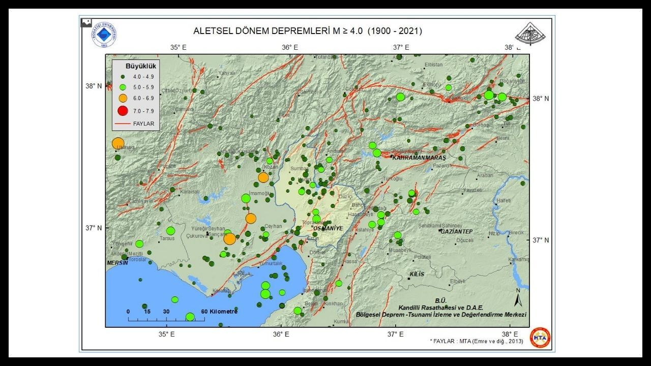 Osmaniye Için Yeni Deprem Senaryosu