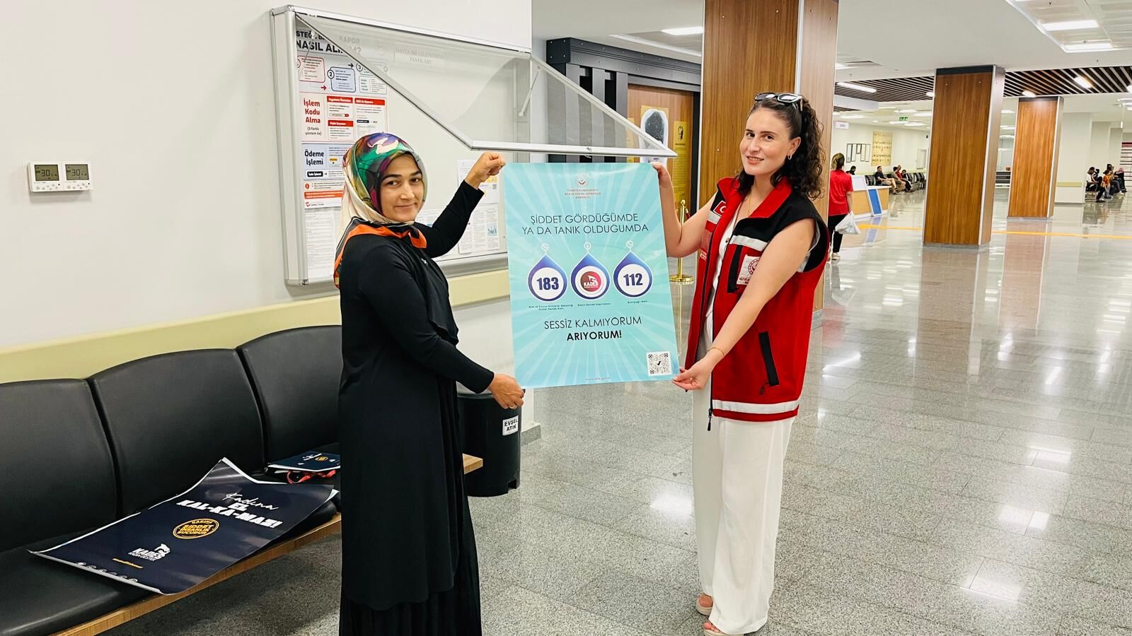 Osmaniye Şöni̇m, Kadına Yönelik Şiddetle Mücadele Için Hastanede Osmaniye