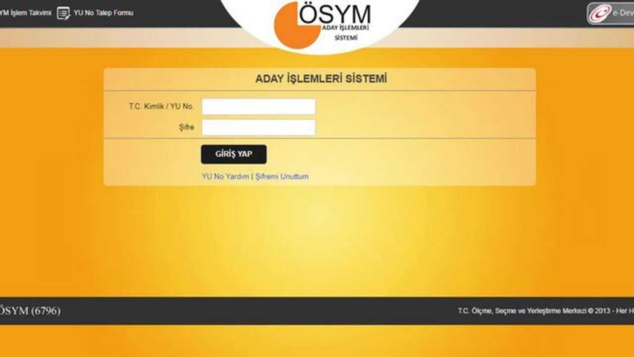 ÖSYM ek tercih kılavuzu yayınlandı mı