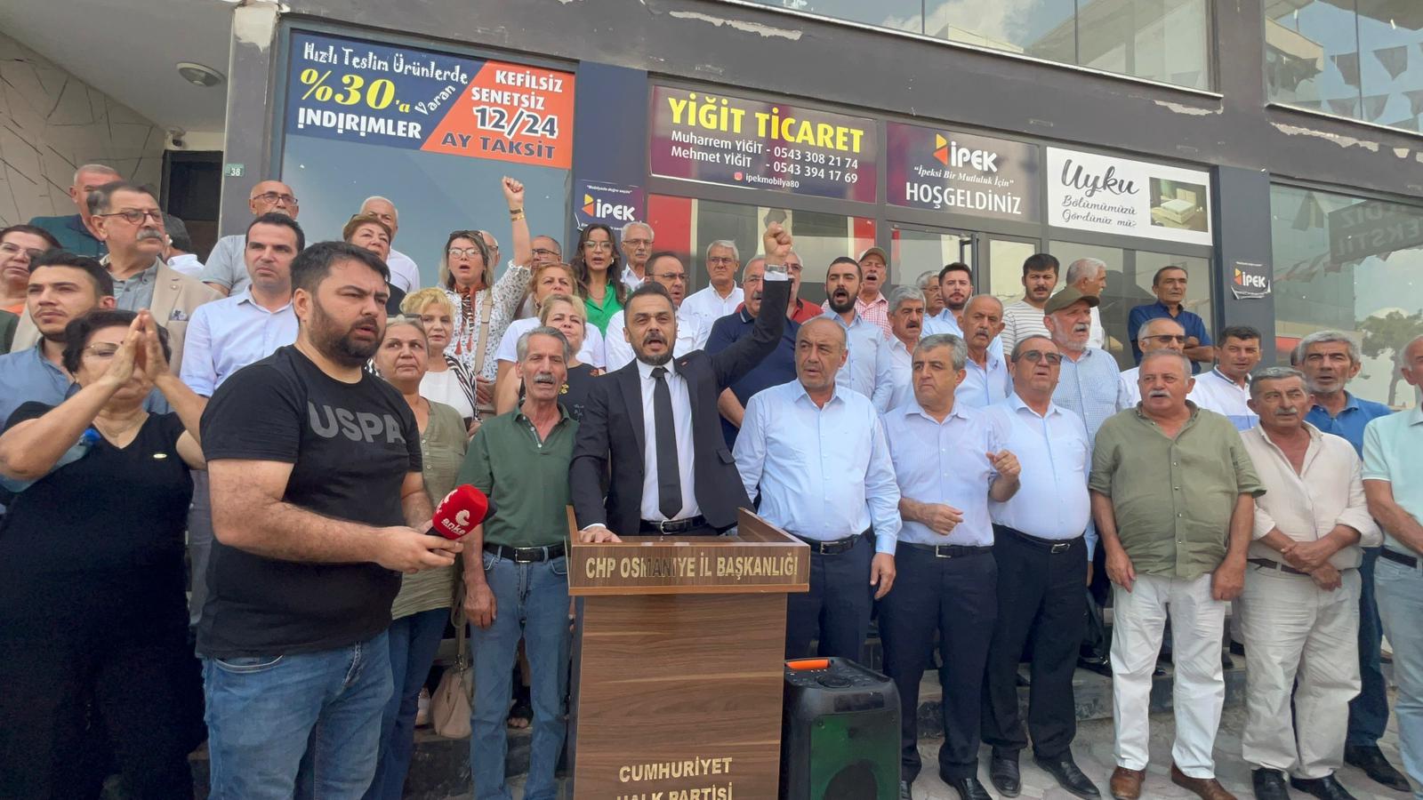 Chp’li Yavuzer’den Kayyum Atamasına Sert Tepki Osmaniye Il Başanı Mutlu Yavuzer