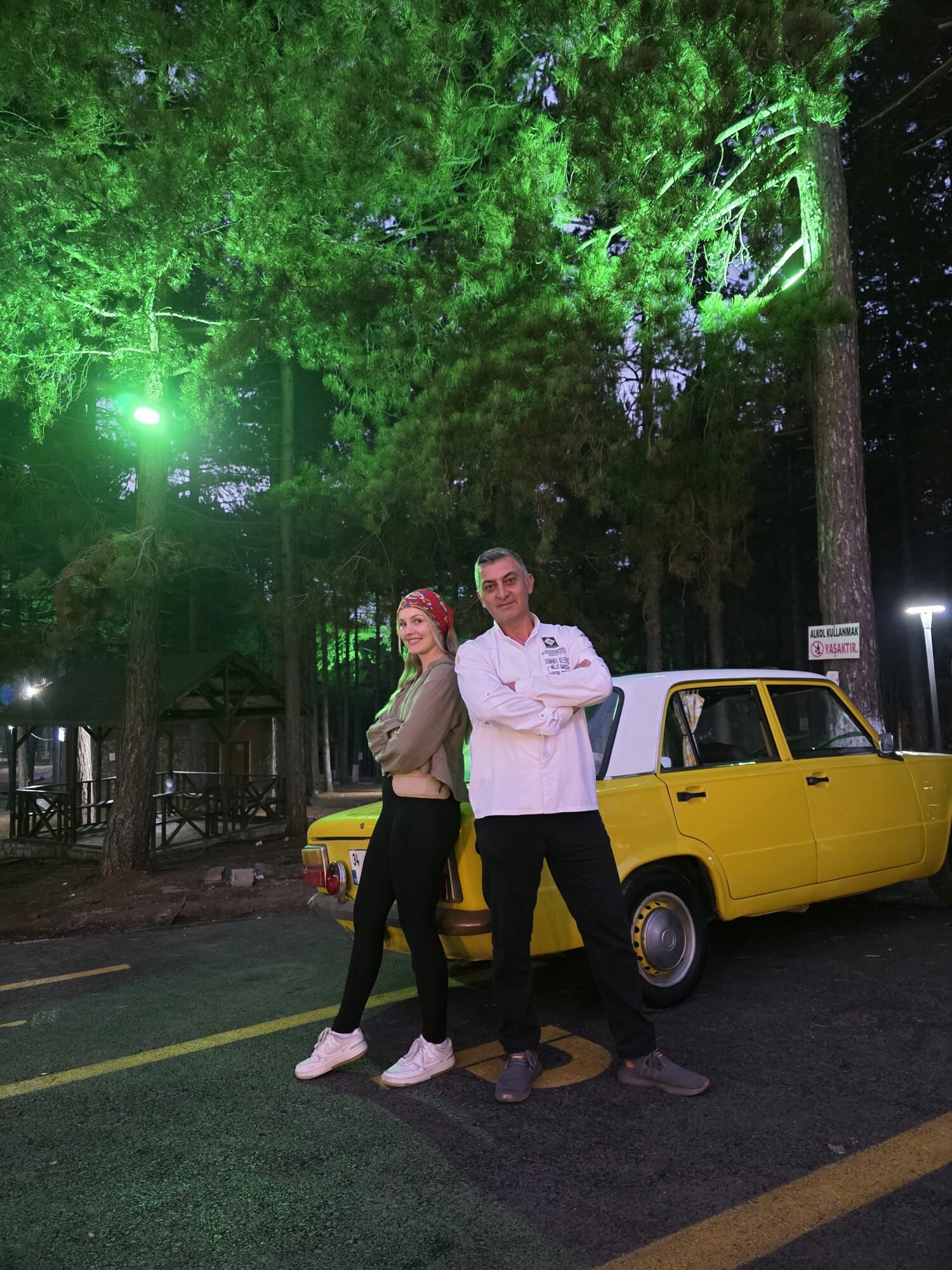 Sarı Tofaşıyla 81 Il Turunda Zorkun’da Çay Keyfi Ali Küpeli