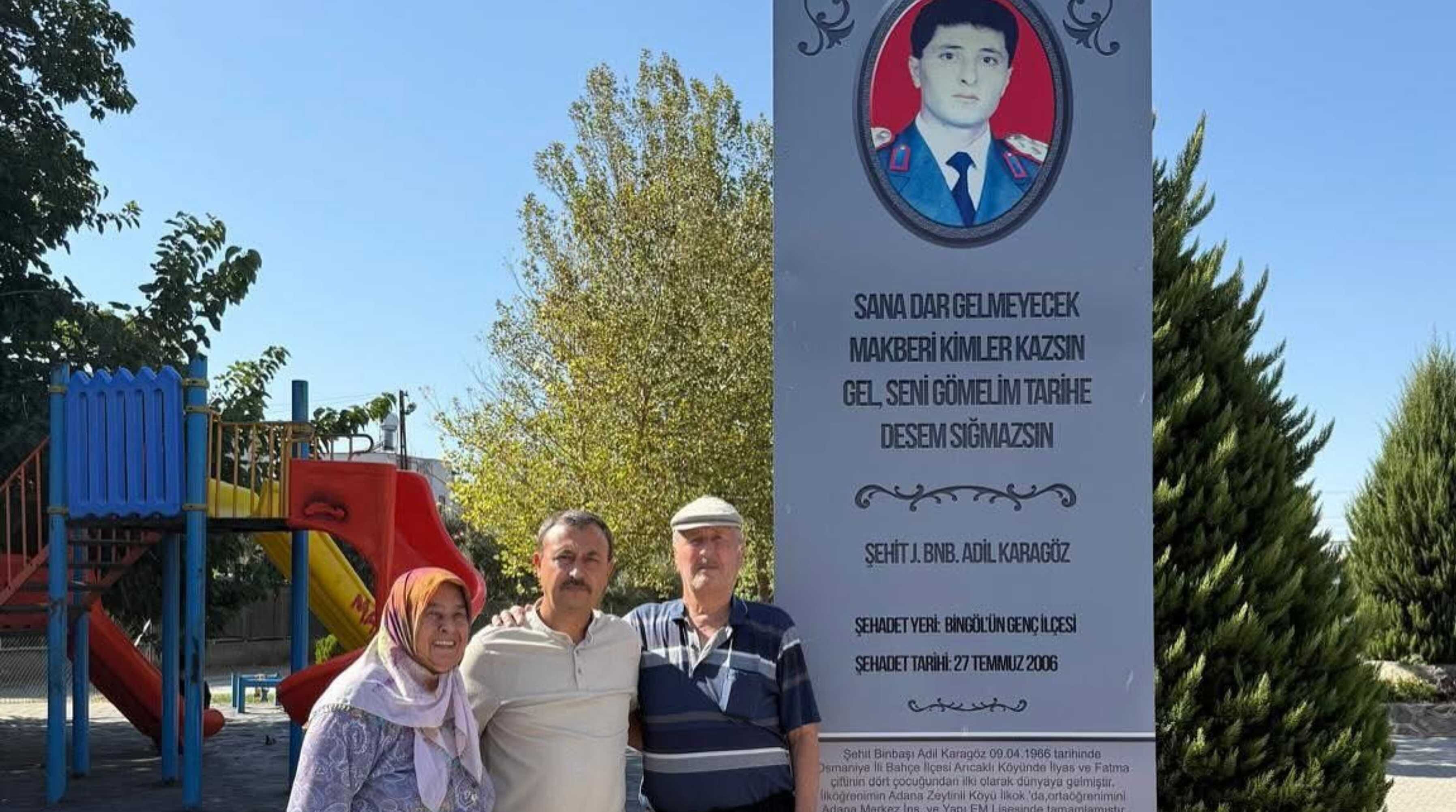 Şehit Binbaşı Adil Karagöz'ün Aziz Hatırası Osmaniye'de Yeniden Onurlandırıldı (2)